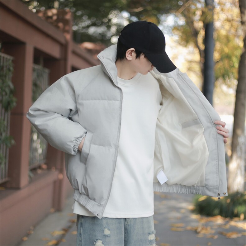 图脏脏服冬季短款棉衣外套立领宽松面包服MY60/P85/118,男装棉衣,星座1412-2