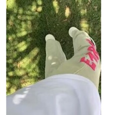 美式高街黄泥色牛仔裤男秋冬新款刺绣潮牌宽松直筒百搭长裤子，男装牛仔裤，星座1210-1