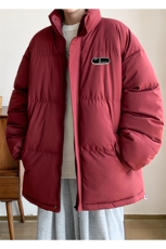 棉衣男冬季新款港风宽松羽绒棉服学生立领面包服MF700-P58(现货，男装棉衣，星座214-3