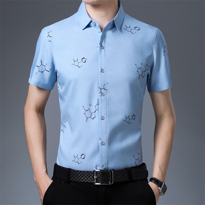 Z1262021夏季新款短袖衬衫男商务休闲男装,男装衬衫,电商B360