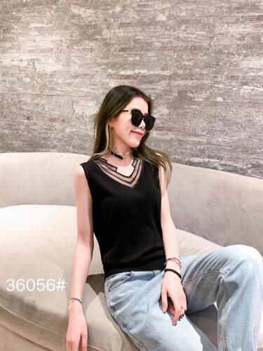 现货，冰麻背心，夏季新款上新，女装背心吊带，千百莲