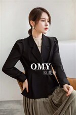 现货！收腰西装外套，女装西装，OMY 瓯蔓意