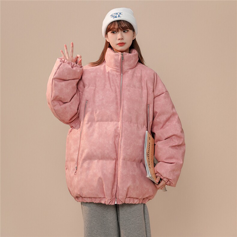 中性PU皮复古做旧双侧金属拉链设计夹克式棉衣男MY77092P130控198,男装夹克,星座227-7