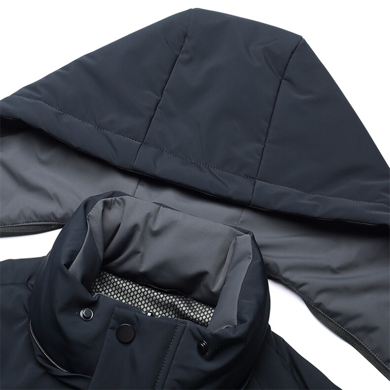 CD2208钱塘2020-2秋冬中老年男士连帽休闲羽绒服中长款外套P298,男装羽绒服,钱塘207-2