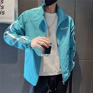 312A-8009-P95  2025春装社会小伙夹克外套男休闲潮流韩版上衣A图片