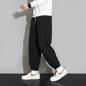 M-8XL 秋季新款大码束脚潮流休闲裤 109-K117-P50图片