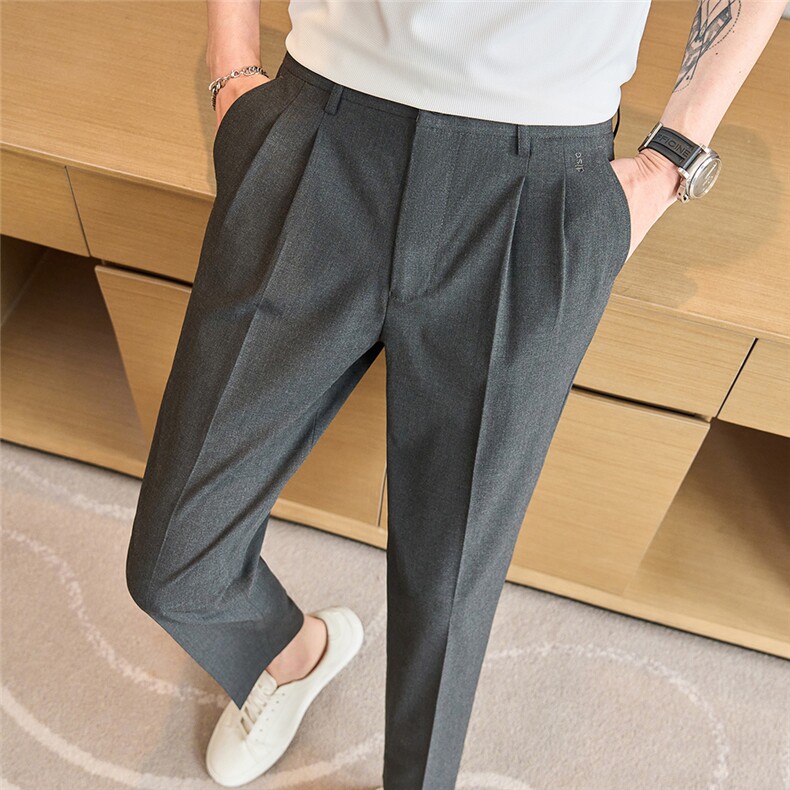 K8612-P68秋冬男士小西裤休闲小直筒版型-29-38码，男装西裤，电商A211