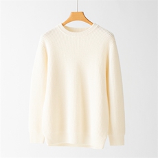 2025年秋季新款百搭圆领长袖套头羊绒衫,男装羊绒套衫,雪丹羊,清河羊绒市场 2025年秋季新款百搭圆领长袖套头羊绒衫,男装羊绒套衫,雪丹羊,清河羊绒市场