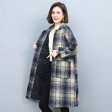 2022冬季新款女装时尚休闲保暖宽松舒适中长款呢大衣女，女装毛呢外套，叶笙衣