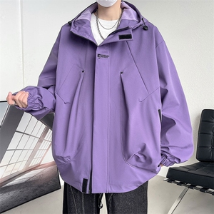 秋冬内胆夹克冲锋外套校园飞行服夹克宽松百搭外套JK745-D01 P-85图片