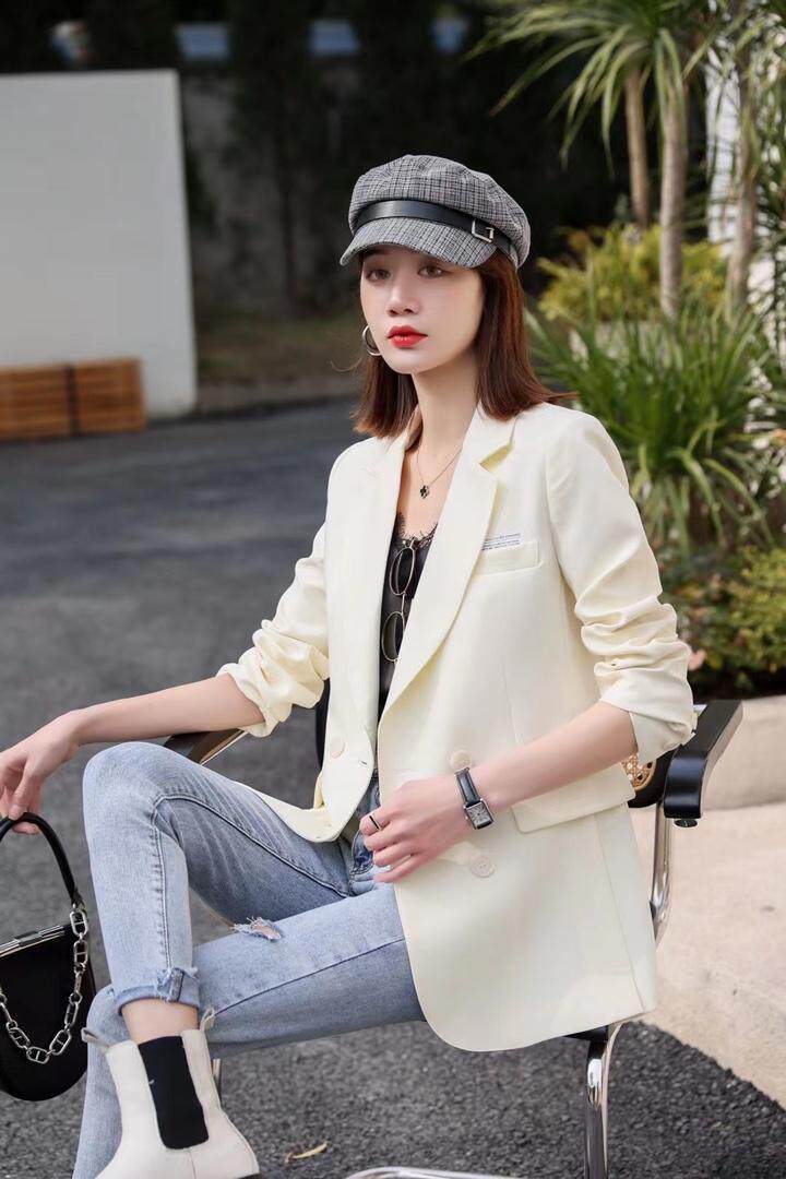 春装新款西装，女装西装，水恋百合