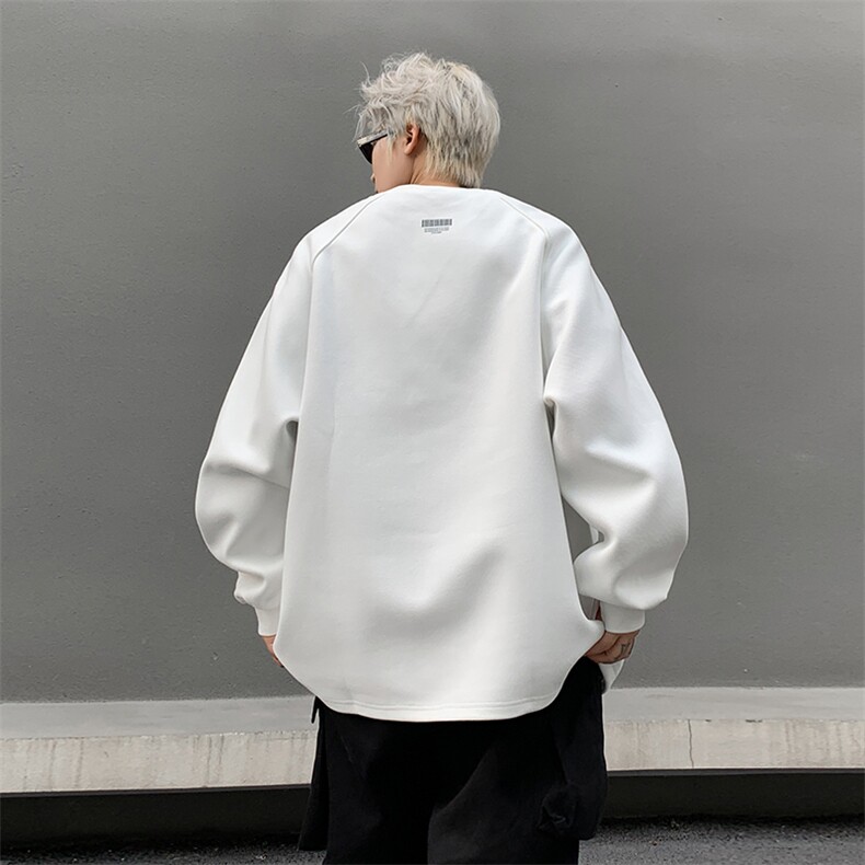 B225-A6492-P58-X79-插肩明线卫衣衣-320g复合牛奶丝,男装卫衣,电商B225