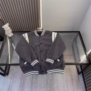 棒球服外套男女春季学院风设计感小众洋气拼接夹克上衣HH525 P67图片