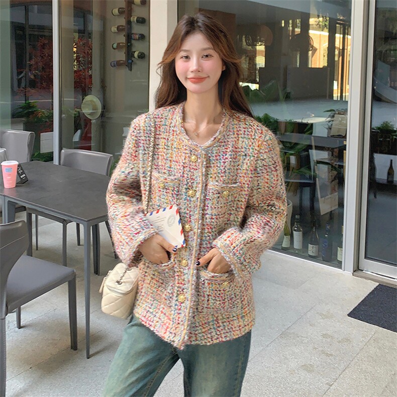 法式浪漫碎花连衣裙女小个子2025春秋新款气质减龄海边度假风裙子,女装短外套,天使之佳话