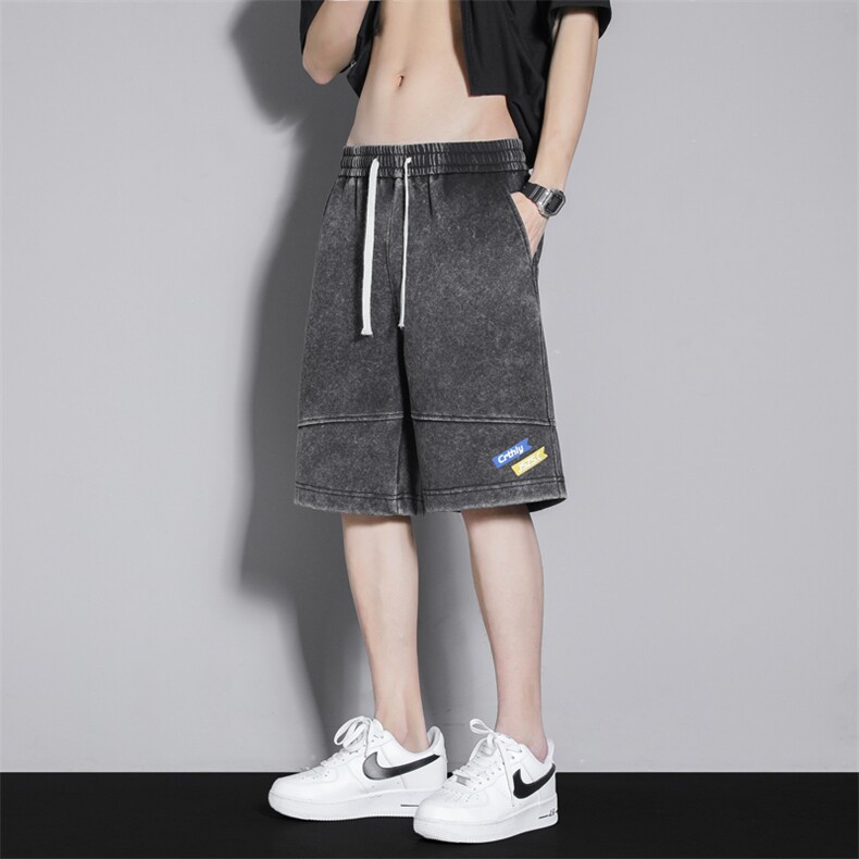 2023夏季薄款男士五分休闲简单时尚潮流运动短裤XD22930-P45,男装休闲裤,电商A042