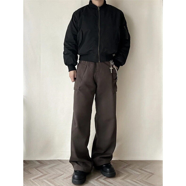 【有货】MF323ZZ-特95短宽bomber双面穿飞行夹克cleanfit棉服外套,男装夹克,星座1007（原301D）