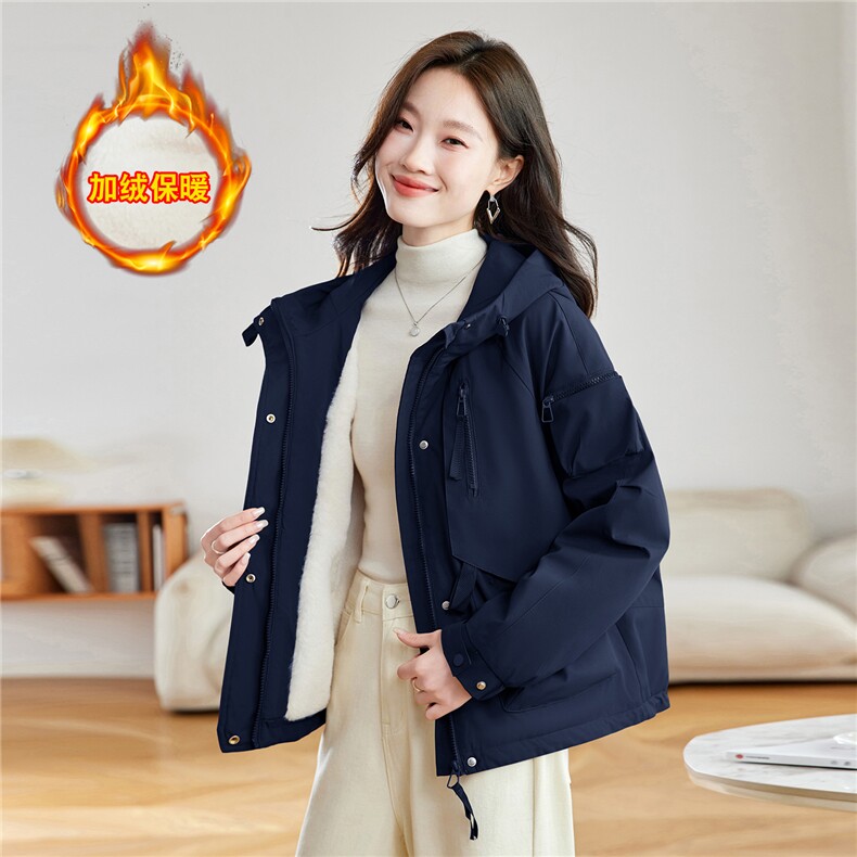 现货！2025冬季新款加绒加厚棉衣棉服女,女装棉衣/棉服,慕咨