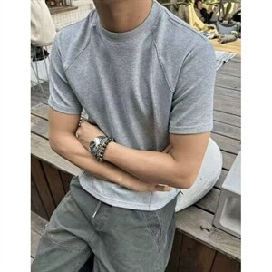美式oversize短袖t恤男夏季加大加肥休闲宽松半袖上衣LT222-P38图片