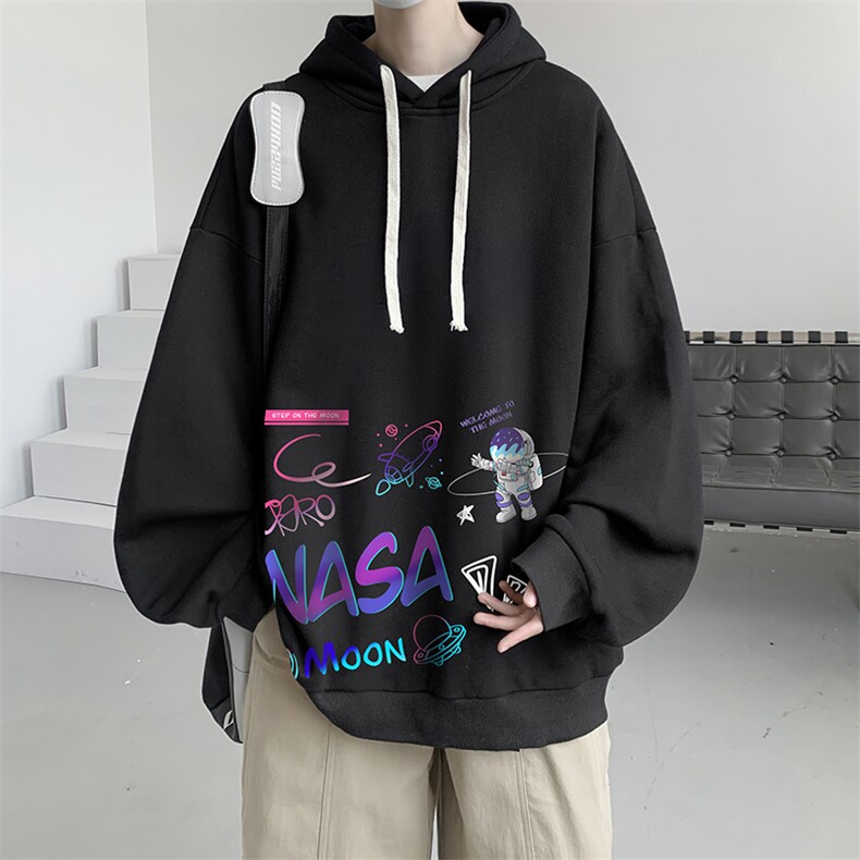连帽卫衣男大码运动服帽衫外套WY2186-P35加绒款-P40,男装卫衣,电商A040