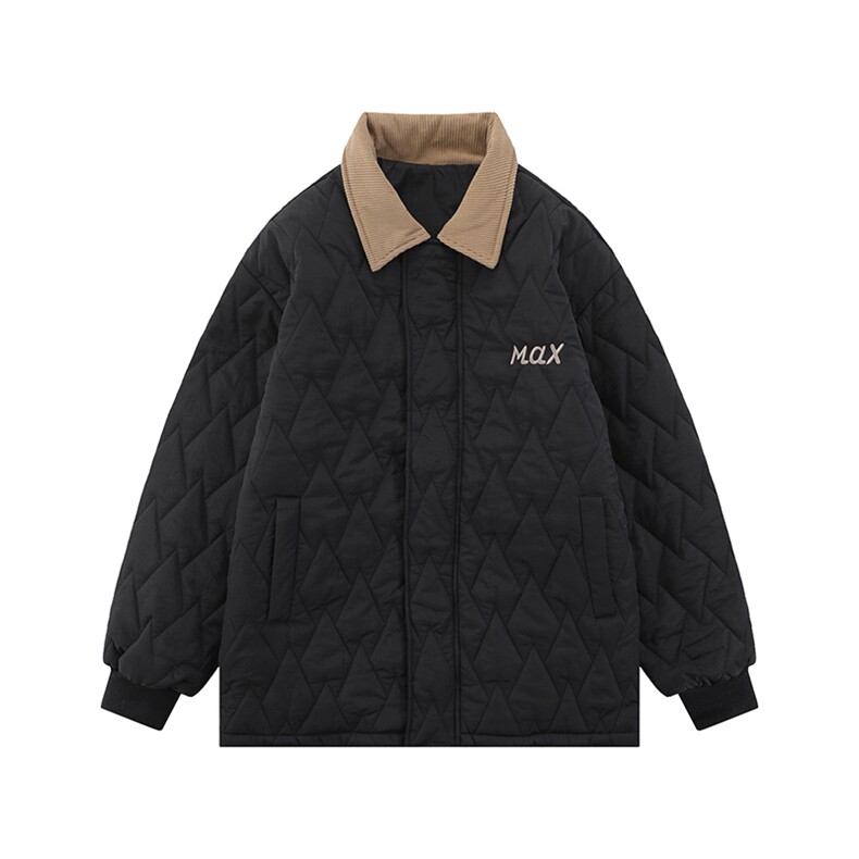 撞色菱格棉衣my9178p138，男装棉衣，电商A138B