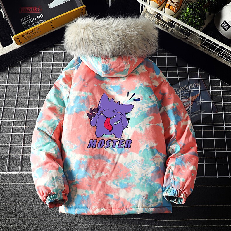 MC49087-P135日系潮衣男大码派克服男工装服外套袄,男装棉衣,电商A040A