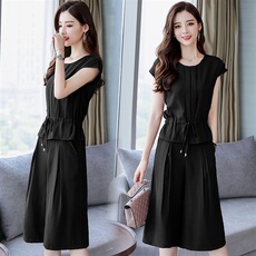 冰丝职业套装夏装2026新款减龄显瘦洋气时髦休闲两件套夏季女装潮，女装套装/套裙，尚洛菲