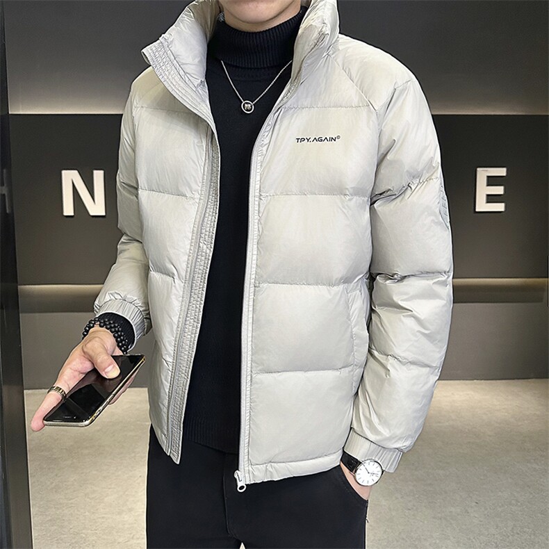 男士新款加厚保暖羽绒外套韩版冬季韩版休闲保暖袄子Y9818P130,男装棉衣,星座914