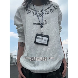 XZ809A/SYR18/特P19/控38  肌理感圆领长袖T恤卫衣图片