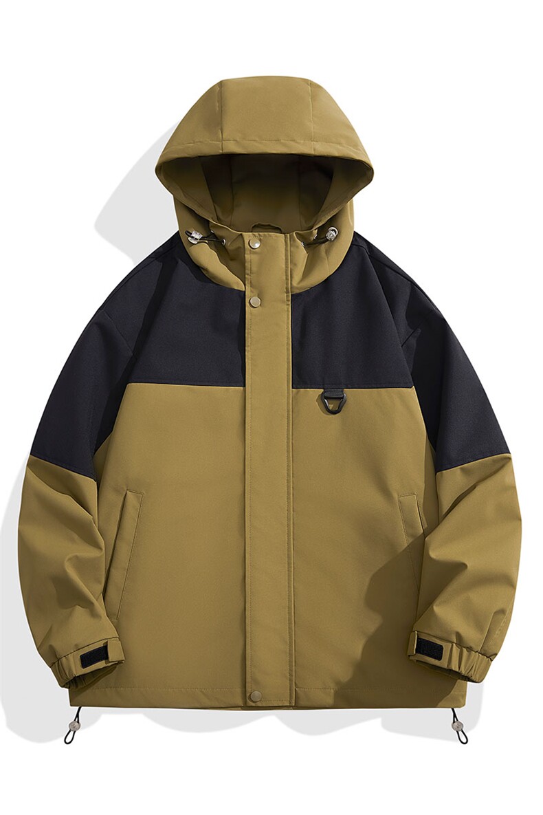 Cityboy情侣时尚连帽冲锋衣外套夹克团体班服,男装夹克,星座301D-5(原星座1415）