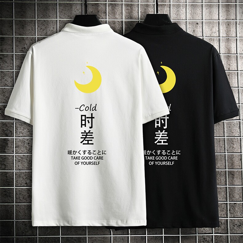PL57047-P35翻领短袖polo衫男大码胖子半袖t恤男有领保罗衫,男装Polo衫,电商A040A