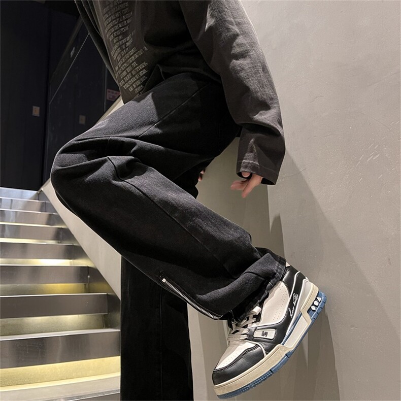 特价！（现货4千件）牛仔裤男美式高街宽松裤子A080-9603-特P29,男装牛仔裤,电商A080