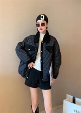 羊羔毛领衣，女装棉衣/棉服，1.2.3.4