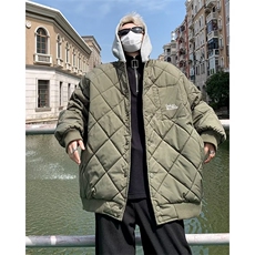 日系流行ins原宿文艺简约气质时尚百搭慵懒新款潮流757帽子可拆卸，男装棉衣，星座506