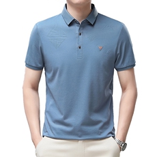 男士短袖夏季休闲t恤百搭polo衫中年爸爸夏装上衣QP1626-P57，男装Polo衫，星座1105-3