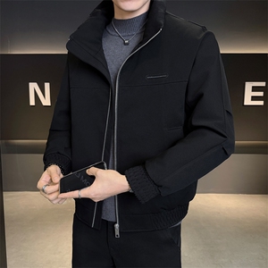 新标90 男士简约立领羽绒服上衣外套潮百搭 A329-YR2556-P245图片