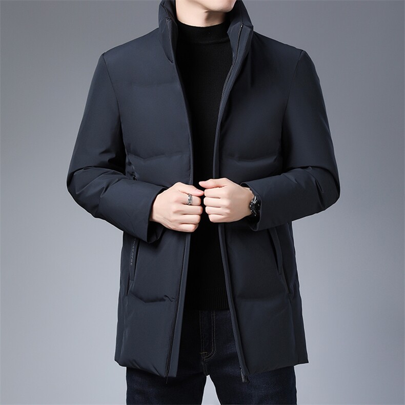 冬季新款羽绒服男宽松男士外套立领羽绒服羽绒衣KCN20869-5-P215,男装羽绒服,电商B212（原钱塘6029）