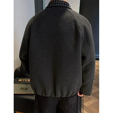 冬季新款加棉假两件拼接潮流轻奢夹克外套男款简约风MA504，男装夹克，星座1116A（原606A-3）