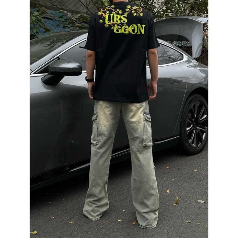 【有货】DXT988LL-特P35cleanfit重磅刺绣短袖小领口t恤男,男装T恤,星座1007（原301D）