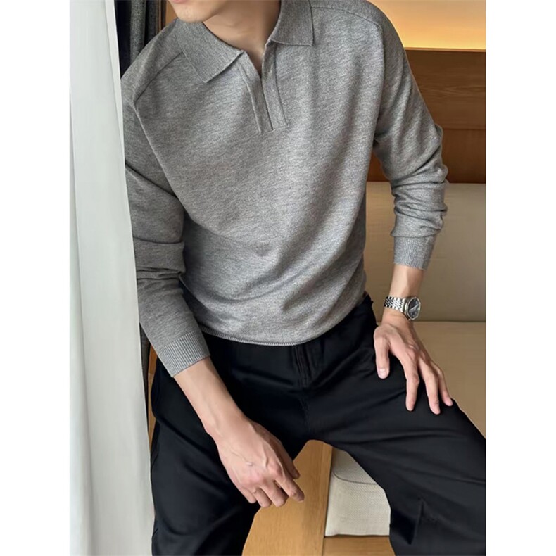 polo长袖针织衫毛衣打底衫1218-P70,男装T恤,星座1012-1