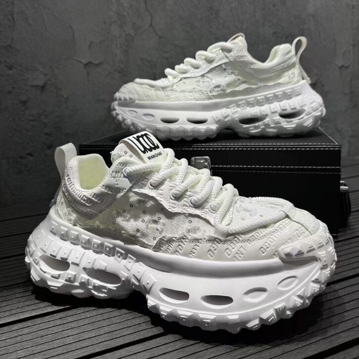 厚底老爹鞋男时尚百搭休闲鞋秋季新款男鞋，男鞋休闲鞋，星座1407-6