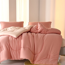 秋冬新款超细针织HEAT-MAX高效蓄热纤维被小熊，被套/被芯，一起卖家纺