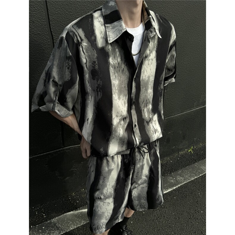 1衬衫CS77033特P25DK77055特P18无差价套装TZ77066特P43大码M-5XL，男装休闲套装，星座226-2