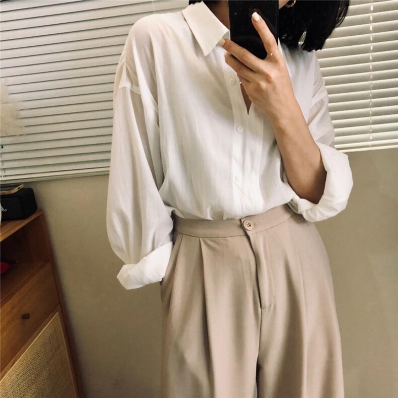 SW/2021秋冬新品衬衫，女装衬衫，雨木其