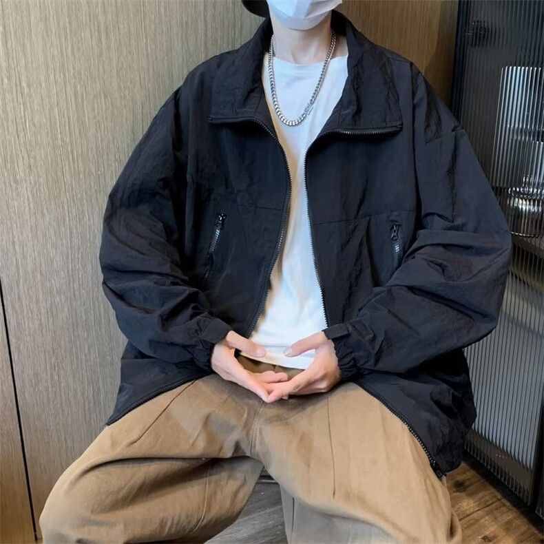 日系cityboy工装夹克男秋季新款宽松休闲长袖外套J691-P60,男装夹克,星座1109-3