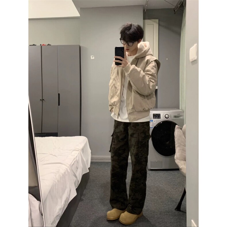 706-1-MY8673-P108特P现货冬季座山雕连帽加绒外套保暖棉衣潮,男装棉衣,星座706-1
