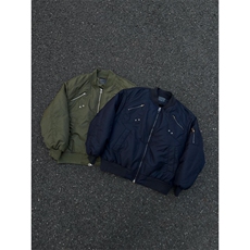 美式复古多口袋加棉棒球服棉衣ZM0140-P90，男装棉衣，星座313A(原308A-2)