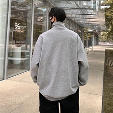 2025重磅冲锋衣内胆半拉链翻领POLO衫大码M-5XL卫衣男WY77077P65，男装夹克，星座227-7