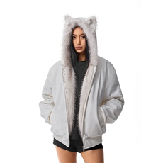 [网图]座山雕猫耳麂皮棉衣毛领连帽加厚棉服5D4092-TP100178，男装棉衣，电商A102