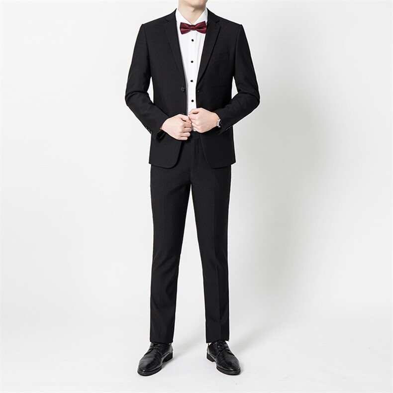 ASD8981春季新款男士西服礼服西装修身商务休闲男装西服套装图片