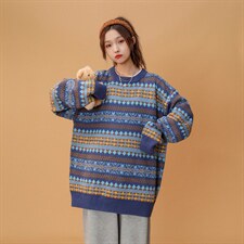 21新款民族风毛衣男圆领现货量大有差价主推A161-2-M2067-P65，男装针织衫/毛衣，电商A161-2